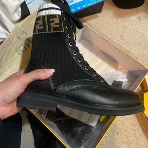 Fendi Flat Boots